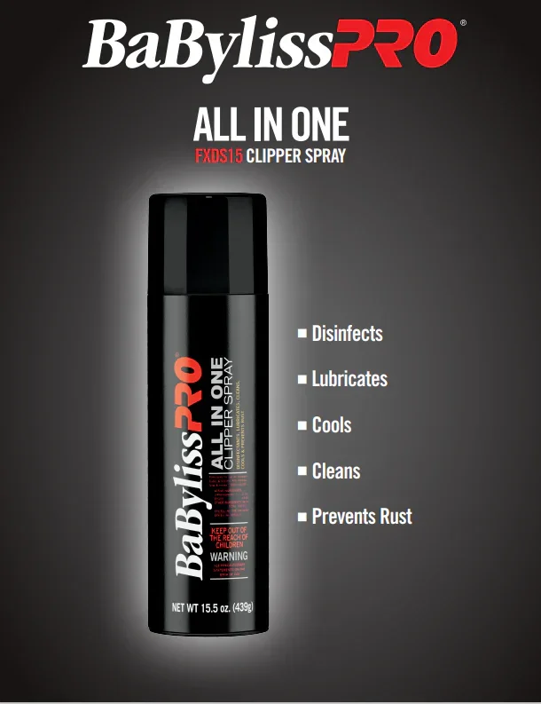 BaBylissPRO All in One Clipper Spray 15.5 oz - Multipack - Image 3