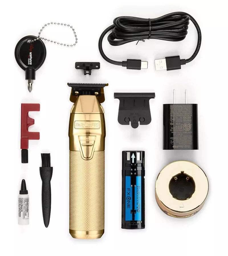 BaBylissPRO GoldFX FXONE Trimmer - High-Performance Cordless Trimmer (BB-FX799G) - Image 3