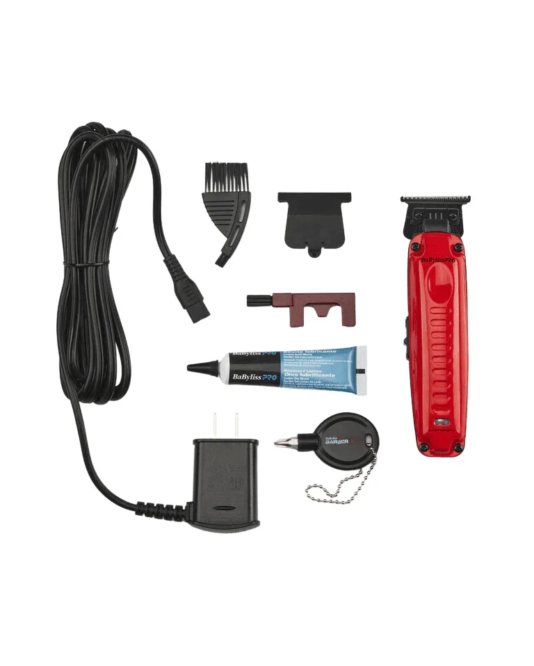 BaBylissPRO FXONE LO-PROFX Matte Red Trimmer - Image 8