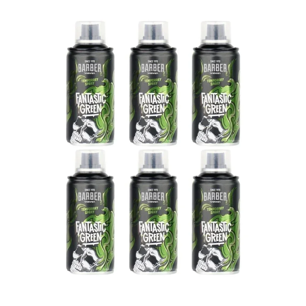 Marmara Barber Hair Color Spray - Fantastic Green 150ml / 5.07 oz - Image 4