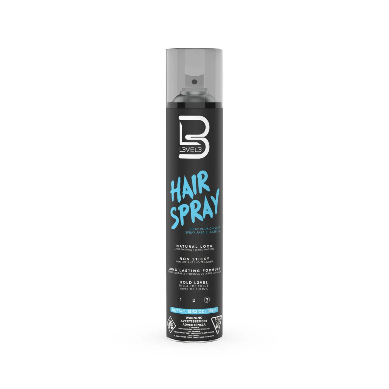 L3VEL3 Hair Styling Spray 13.5 oz - Multipack - Image 3