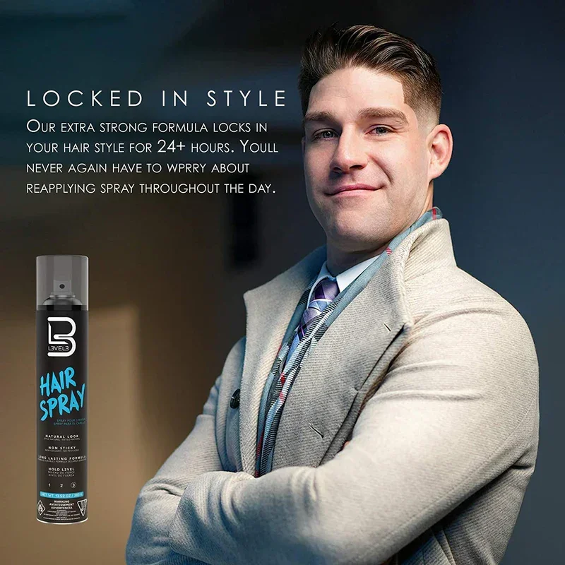 L3VEL3 Hair Styling Spray 13.5 oz - Multipack - Image 5