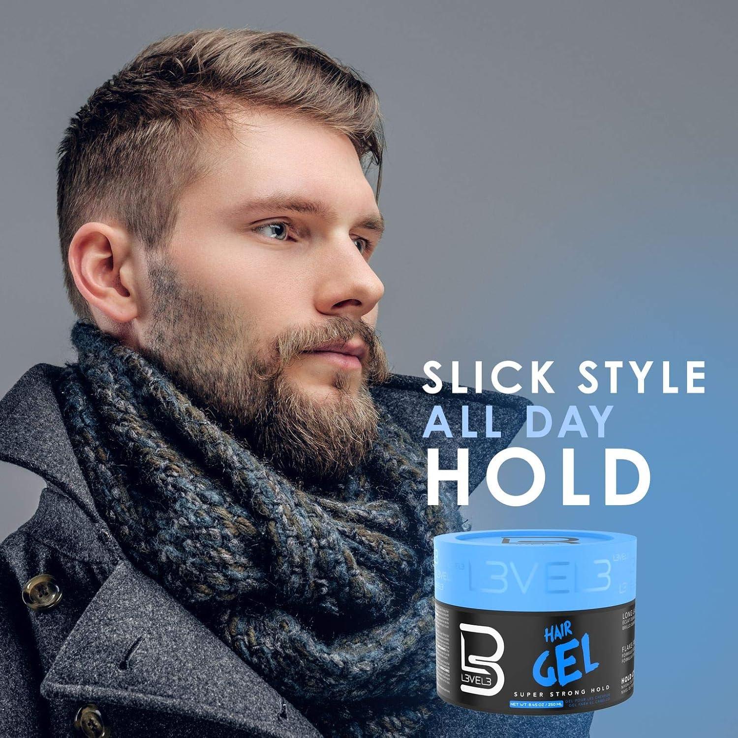 L3VEL3 Hair Styling Gel 33.8 oz - Image 5