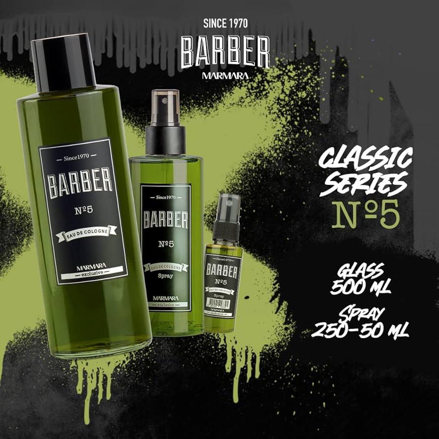 Marmara Barber Aftershave Cologne No.5 Spray 8.45 oz - Image 3